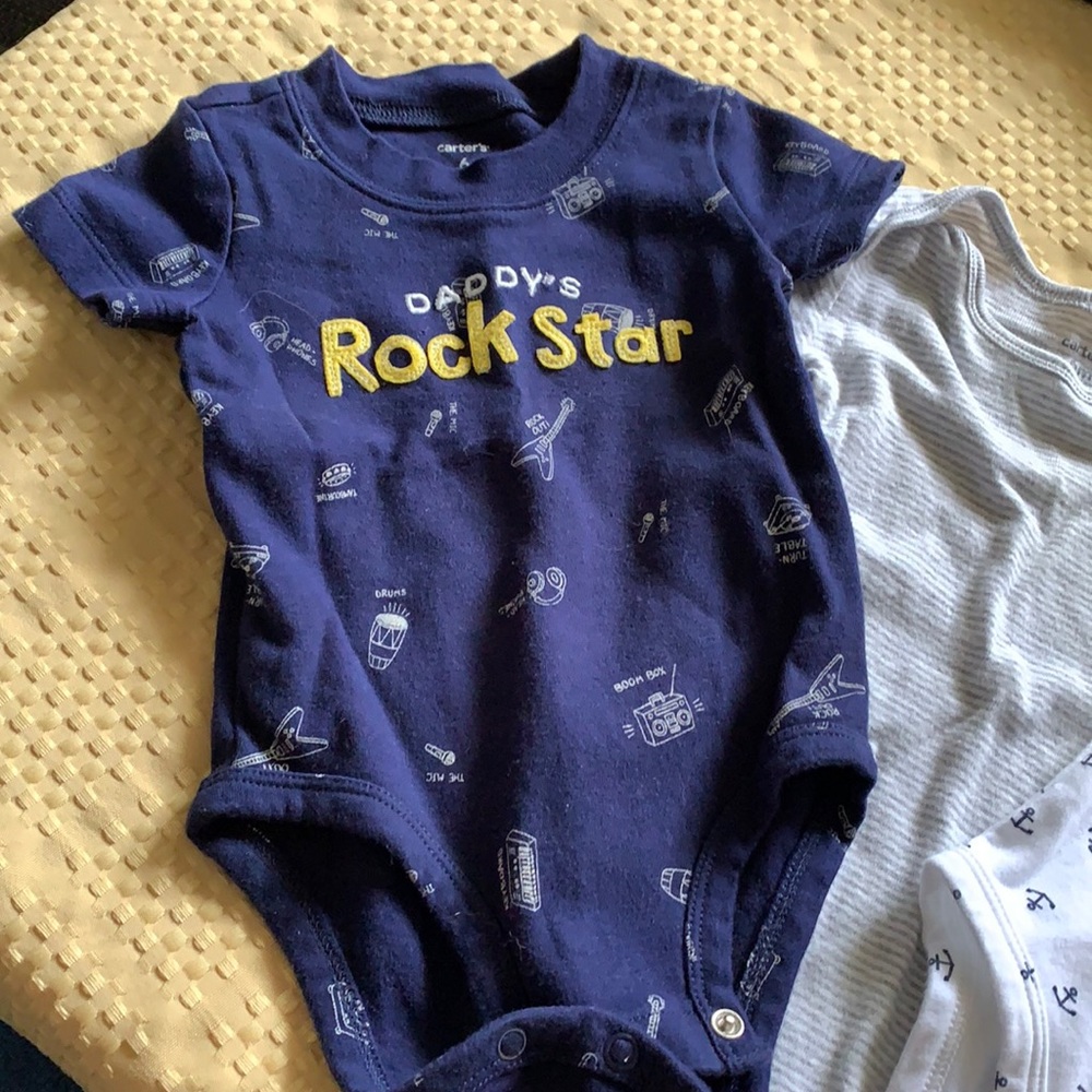 3 Carter’s Onesie